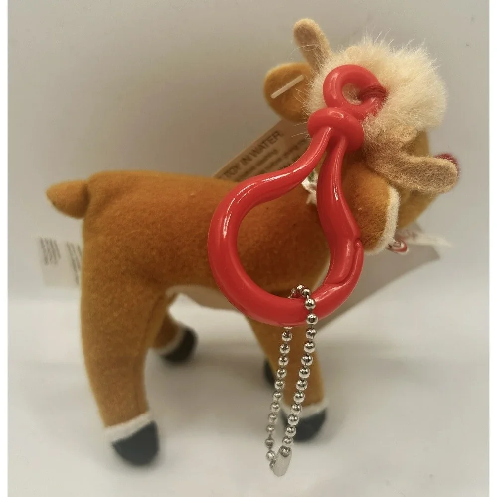 Rudolph Reindeer Red Nosed Island Misfit Toys 1999 Plush Stuffed Miniature 4.5